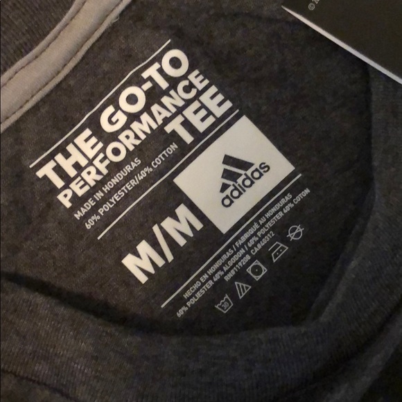 Adidas tee shirt size M - Picture 4 of 5